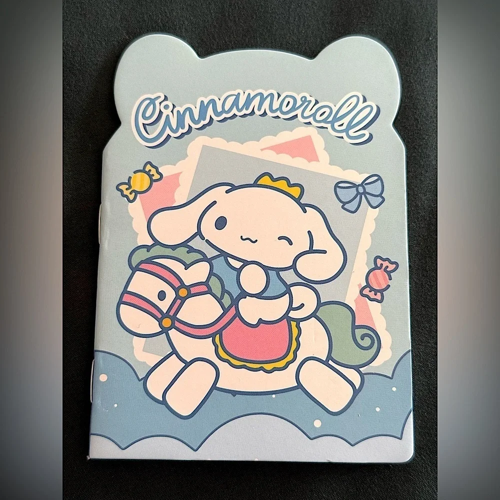 Cinnamoroll Small Notebook with Pastel Design-Sanrio- Perfect for taking notes!
